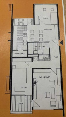 Renovierte 3,5-Zimmer-Wohnung mit Balkon in Weinstadt