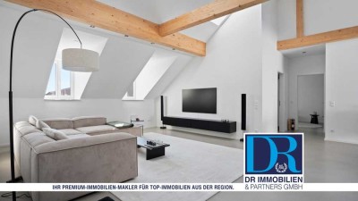 Moderne und hochwertige 3-Zimmer-Wohnung im Dachgeschoss mit schöner Dachterrasse