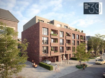 Für die ganze Familie: 4-Zimmer-Neubau-Eigentumswohnung mit Balkon in Hamburg-Fuhlsbüttel