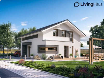 154 m² Familienglück mit gerader Treppe & Rundum-Schutz in Kleinmachnow