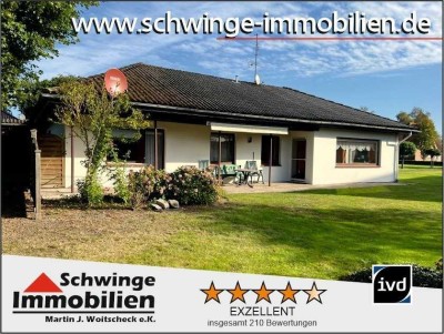 135 m² Bungalow im Ortskern von Oerel bei Bremervörde zu verkaufen.