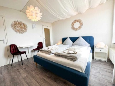 Möblierte 1-Zimmer-Wohnung mit Internet & Top-Verkehrsanbindung