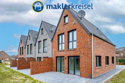 Ferienhaus an der Nordsee – Erstbezug KFW 55 – EBK - Schlüsselfertig - Wärmepumpe – Carport