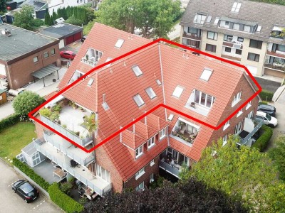 Penthouse-Whg mit Sauna & Kamin in gute Hände zu übergeben