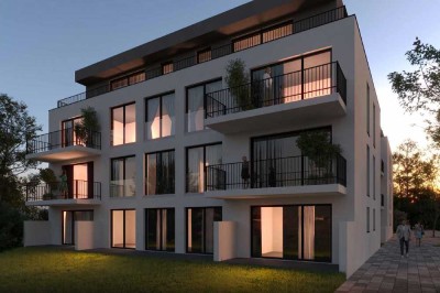 2,5 Zimmer Neubau ETW inkl. Einbauküche und Gartenanteil