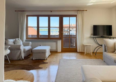 See- & Berblick! 3,5-Zi-DG-Whg direkt am See!