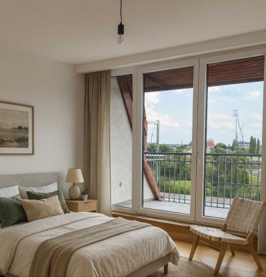 Einmalige DG Wohnung mit Blick auf den Mauerpark