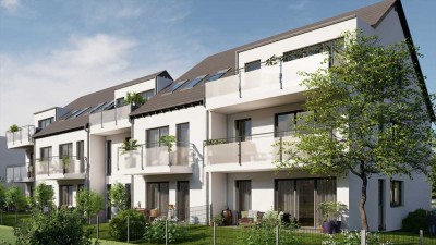 3-Zimmer-OG-Wohnung mit Balkon in klimafreundlichem Neubau in Neuberg (WG 8)