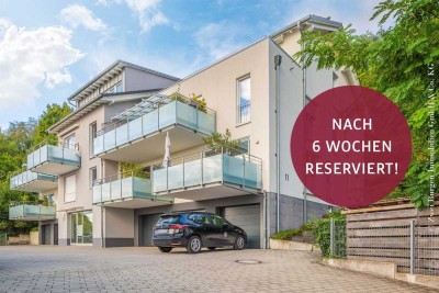 * Reserviert * Käufer provisionsfrei! Dachterrassen-ETW in Fernsichtlage Laudenbach