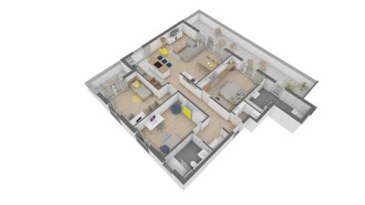 Attraktive 4,5-Zimmer-Wohnung im DG in S-Bahn-Nähe