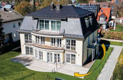 Stilvolle 2 Zi. Gartenwohnung, luxuriöse Ausstattung, EBK, Terrasse, am Maxhof, beste Anbindung