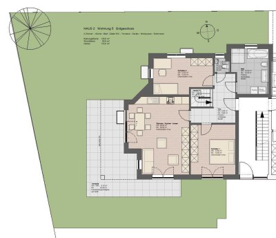 Großzügige 3-Zimmer Wohnung + Hobbyraum und 170 m² Privatgarten in München-Aubing