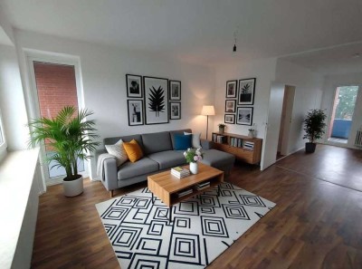 SANIERTES RAUMWUNDER | 4 Zimmer | 2 Balkone | Gäste-WC