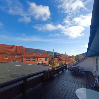 2 Zimmer Wohnung mit Balkon in Hardegsen