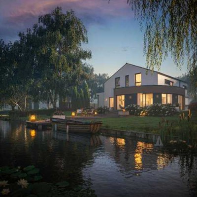 Bodentiefe Fenster, Runderker alles was das Herz begehrt inkl. Baugrudstück von deutschlands beliebt