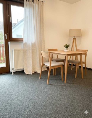 Sonnige 2-Zimmer-Wohnung mit Balkon & Stellplatz