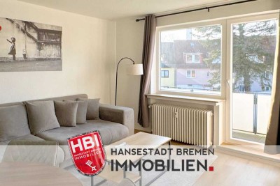 Findorff / Modernisierte 3-Zimmer-Wohnung mit Sonnenbalkon