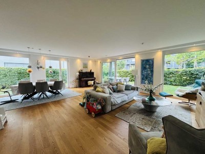 Wunderschöne helle 4,5-Zimmer Gartenwohnung mit offener Traumküche, mind. 3 Jahre