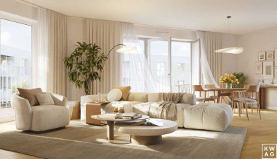 Barrierefreie 4-Zimmer-Wohnung im 1. OG mit Loggia