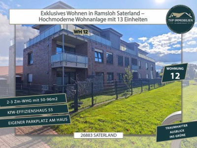 � Kapitalanlage o. Eigenheim? Exklusive 2 Zi.-Whg. in moderner Wohnanlage mit TERRASSE (WH12)