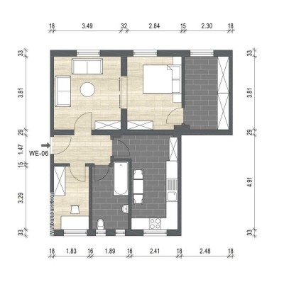 3,5-Zimmer-Wohnung in ruhiger Lage von Bad Rodach (Landkreis Coburg)