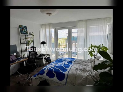 Tauschwohnung: Helle, 1-Zimmer-Wohnung am HRO-Hbf (suche HH)