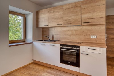 Neubauwohnung mit Terrasse und Garten in Bad Häring