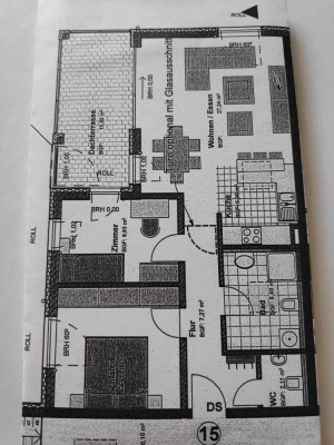 Elegantes 3-Zimmer Penthouse mit Balkon in Laupheim