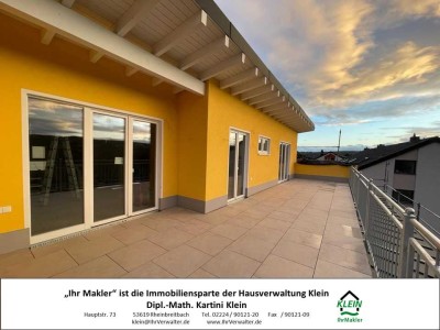 Penthouse Neubau (2023) mit großer Sonnenterrasse