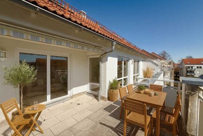Penthouse Maisonette Wohnung mit Dachterrasse in Kempten zu verkaufen