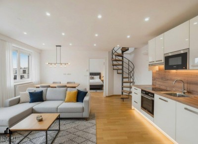 Stilvolle Maisonette-Wohnung mit Terrasse in Wiener Top-Lage!