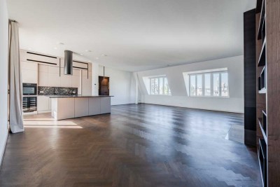 Prachtvolle Dachgeschosswohnung inkl. Aufdachterrasse nahe Ludwigkirchplatz - provisionsfrei