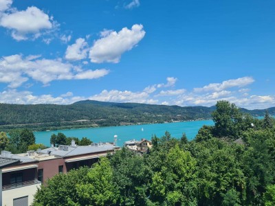 Das Leben genießen mit Blick auf den Wörthersee - 4 exklusive 2-Zimmerwohnungen mit Balkon oder Gartenanteil