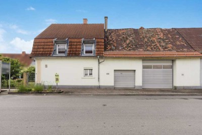 Einmalige Gelegenheit - Einfamilienhaus mit Hobbywerkstatt und Scheune