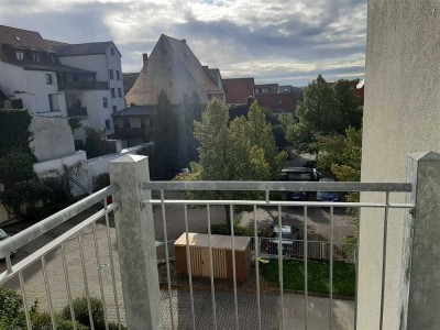 1-Raum-Wohnung in der Leipziger Str.6, mit Balkon und Parkmöglichkeit auf dem Innenhof
