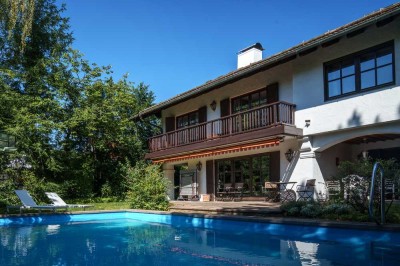 Villa mit Pool und Spa