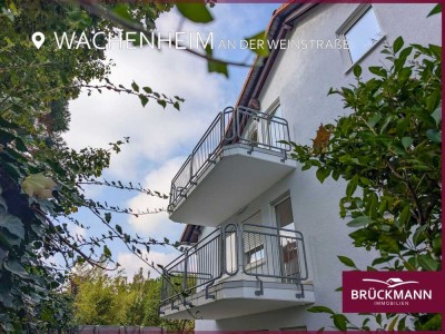 Sonnige Etagenwohnung mit Balkon & Blick ins Grüne in ruhiger Wohnlage!