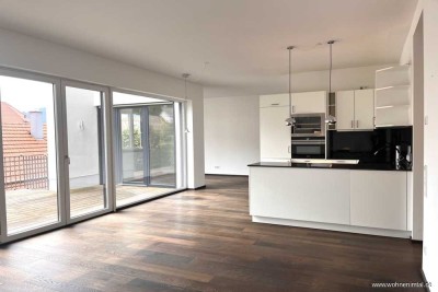 Wohnen im Tal Immobilien Wohntraum pur! Exklusive Erdgeschoss Wohnung mit großer Süd - Terrasse