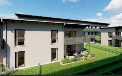*Erstbezug* Neubauwohnung mit 137m² Garten in Landau an der Isar