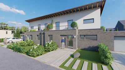 Neubau-Doppelhaushälfte mit Garage – Wohnen in bester Lage von Rheinberg-Vierbaum!