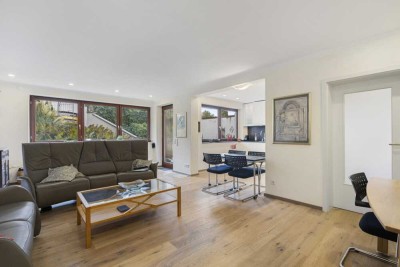 Möblierte 2-Zimmer-Wohnung 
in ruhiger Lage inkl. Terrasse & Garten