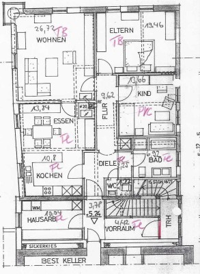 Großzügige zentrale 3,5-Zimmer-Wohnung in Ehingen (Donau)