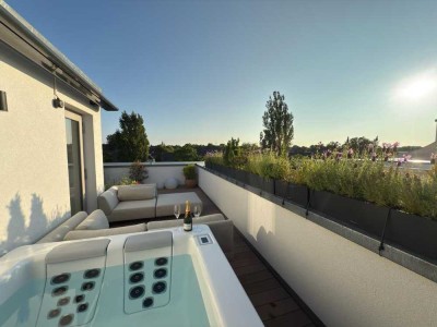 Stylisches Lofthouse mit eigenem Rooftop, Whirlpool und Sauna - Luxus Pur in urbaner Lage