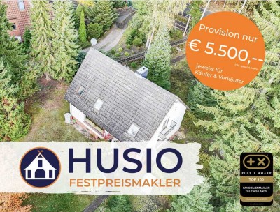 Gepflegtes Einfamilienhaus auf großem Naturgrundstück mit Bauplatz
