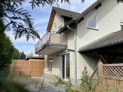 Gemütliche Doppelhaushälfte mit MInigarten zur Miete in Delitz am Berge, ca. 15 Autominuten hinter H
