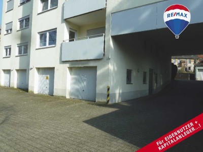 Gut aufgeteilte 2-ZKB-Wohnung 
mit BALKON + KELLERRAUM
in ZENTRALER Stadtmittenlage...!