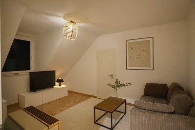 Stilvolle und möblierte 2-Zimmer-Wohnung in Stuttgart-West - befristet