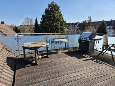 Maisonettewohnung mit sonniger Dachterrasse !!!