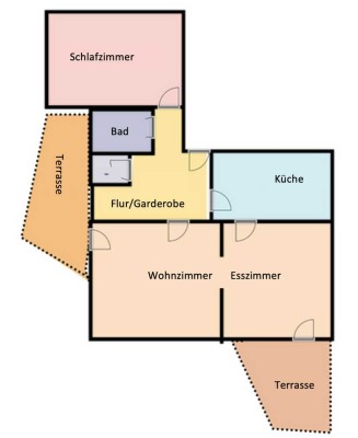 Stilvolle 3-Zimmer-Wohnung in Garmisch mit großem Garten