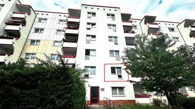 Leerstehendes 1-Zimmerappartement in ruhiger, grüner Lage